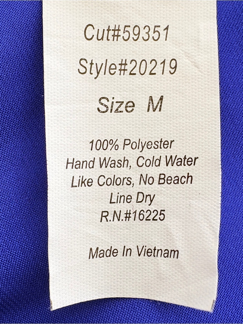 Shirley of Hollywood Maxi Satin Lace Side Slip Dress M Fairy, Romantic, Hot Blue - Picture 12 of 13